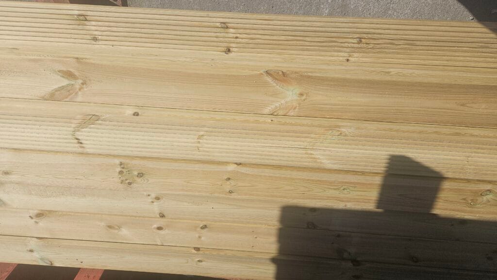 Timber Backing Board 5.4m Timber Decking Board Treated - Kelvin Timber