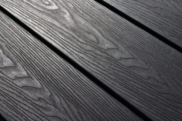 3.6m Black Composite Decking Board-Budget Friendly - Image 3