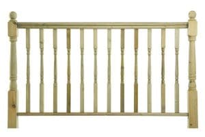 Deck Pine Turned Spindle 41 x 41 x 900mm