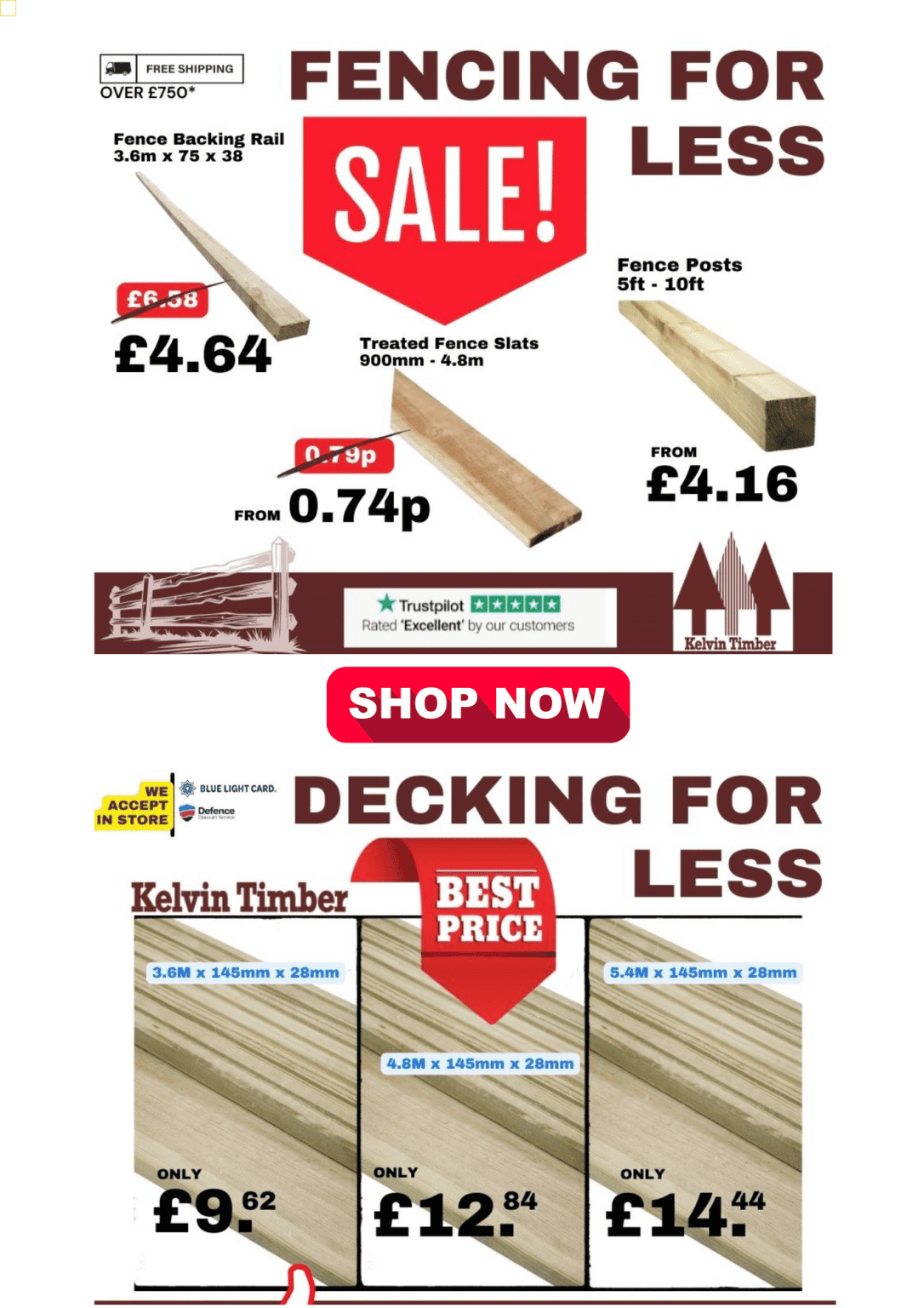 Fencing & Decking - Kelvin Timber