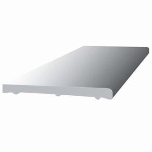 PVC White Flatboard 100mm (KF100) x 5m