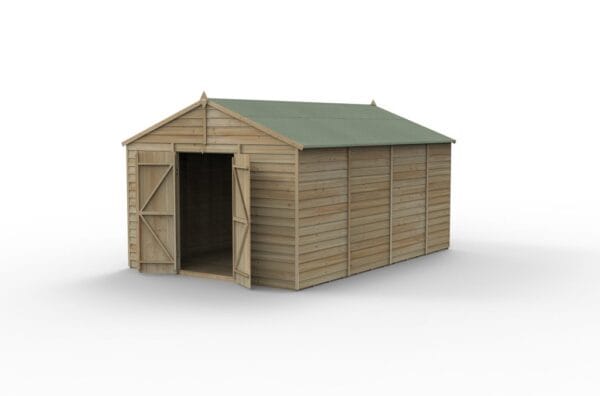 4LIFE Apex Shed 10x15 - Double Door - No Windows - Image 4