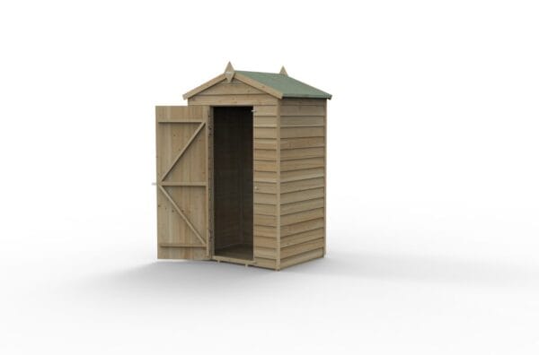 4LIFE Apex Shed 4x3 - Single Door - No Windows - Image 3