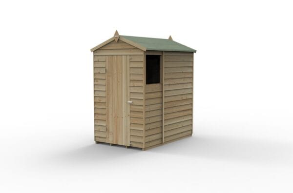 4LIFE Apex Shed 4×6 – Single Door – 1 Window - Image 3