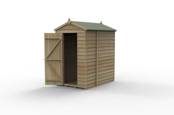 4LIFE Apex Shed 4×6 – Single Door – No Windows - Image 3