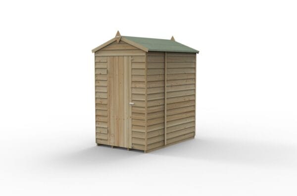 4LIFE Apex Shed 4×6 – Single Door – No Windows - Image 2