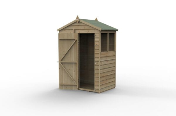 4LIFE Apex Shed 5x3 - Single Door - 2 Window - Image 3