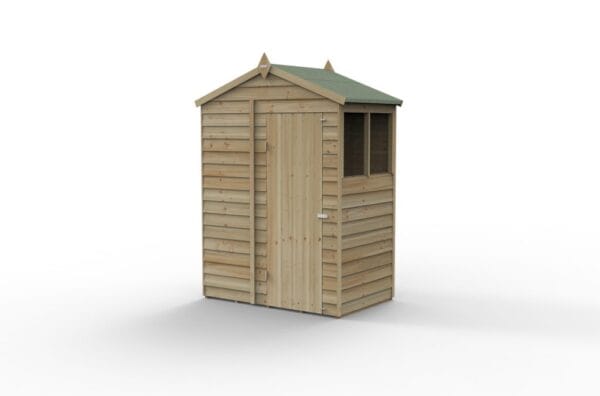 4LIFE Apex Shed 5x3 - Single Door - 2 Window - Image 2