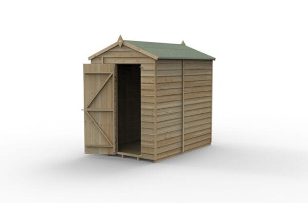 4LIFE Apex Shed 5x7 - Single Door - No Window - Image 3