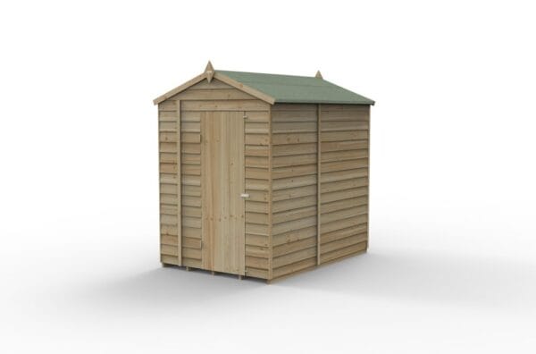 4LIFE Apex Shed 5x7 - Single Door - No Window - Image 2