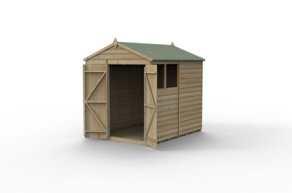 4LIFE Apex Shed 6x8 - Double Door - 2 Window - Image 2