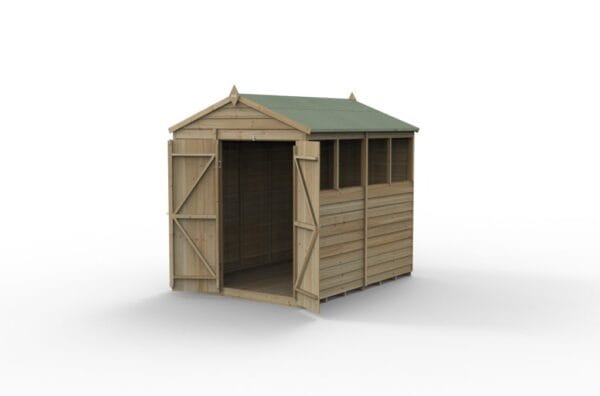 4LIFE Apex Shed 6×8 – Double Door – 4 Windows - Image 2