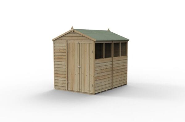 4LIFE Apex Shed 6×8 – Double Door – 4 Windows - Image 3