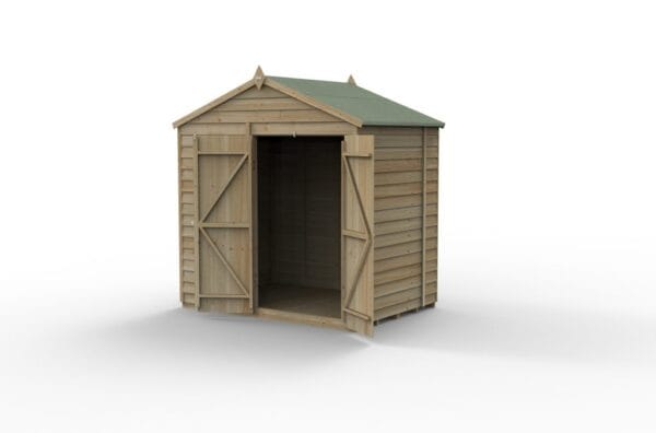 4LIFE Apex Shed 7×5 – Double Door – No Window - Image 3