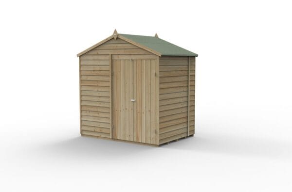 4LIFE Apex Shed 7×5 – Double Door – No Window - Image 2