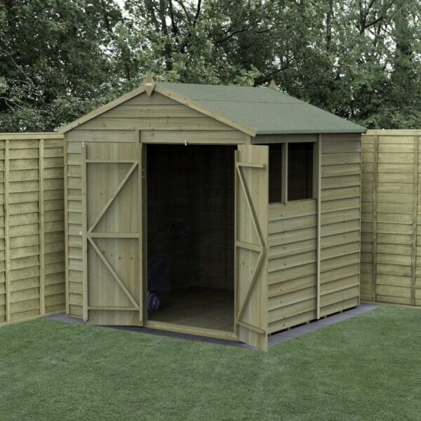 4LIFE Apex Shed 7x7 - Double Door - 2 Window (Home Delivery)