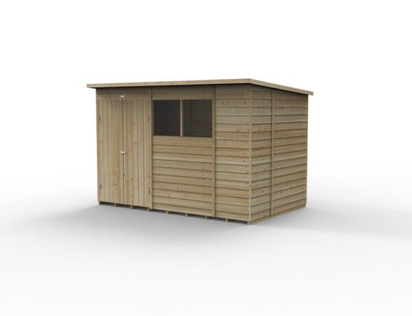 4LIFE Pent Shed 10×6 – 2 Windows – Double Door - Image 2