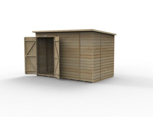 4LIFE Pent Shed 10×6 – No Windows – Double Door - Image 3