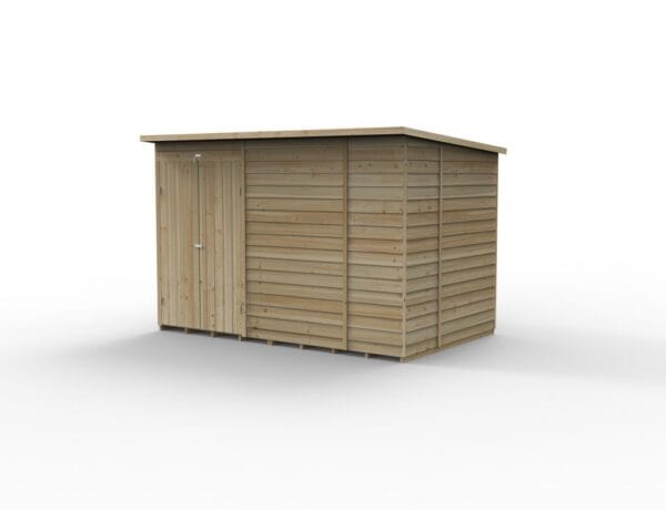 4LIFE Pent Shed 10×6 – No Windows – Double Door - Image 2