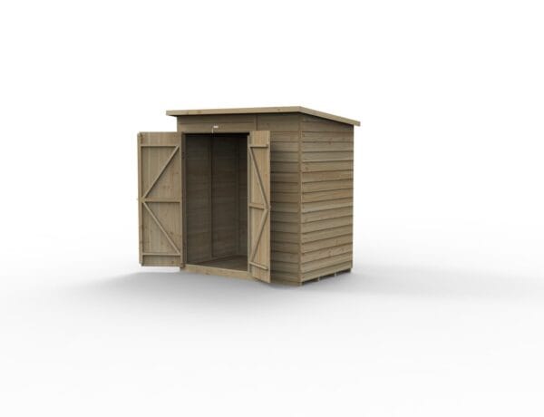 4LIFE Pent Shed 6×4 – No Windows – Double Door - Image 3