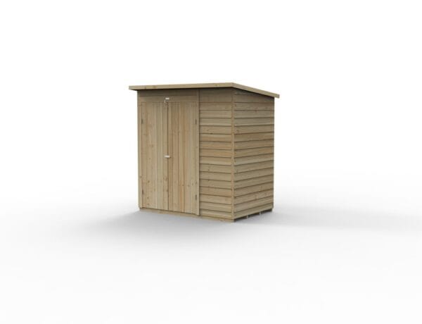 4LIFE Pent Shed 6×4 – No Windows – Double Door - Image 2