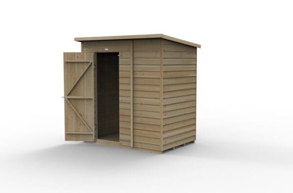 4LIFE Pent Shed 6×4 – Single Door – No Windows - Image 3