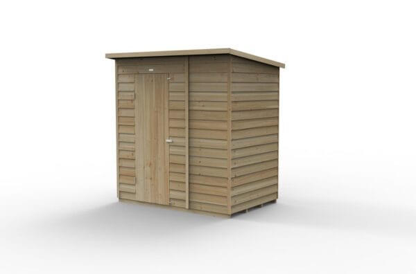 4LIFE Pent Shed 6×4 – Single Door – No Windows - Image 2