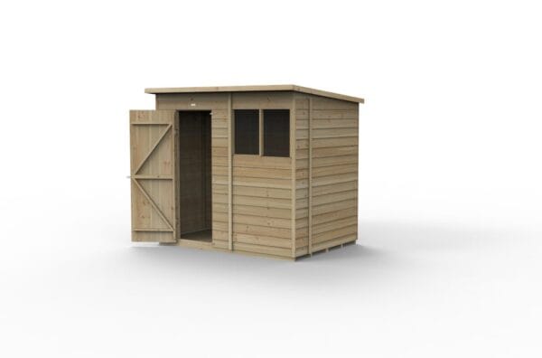 4LIFE Pent Shed 7×5 – Single Door – 2 Windows) - Image 2