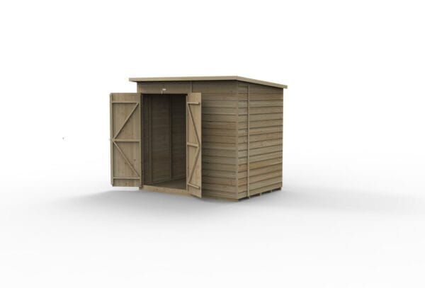 4LIFE Pent Shed 7×5 – No Windows – Double Door - Image 4