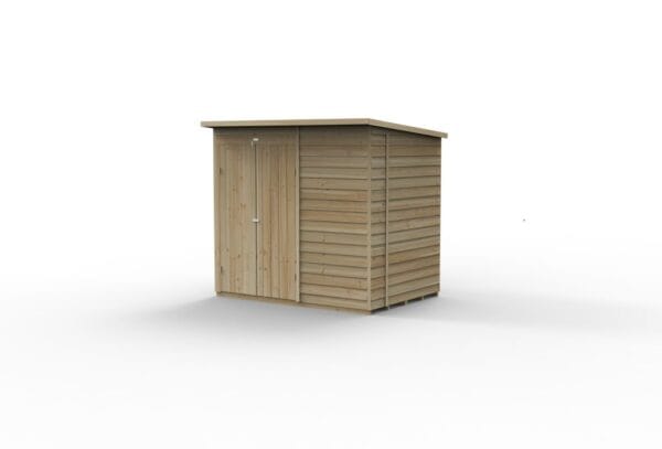 4LIFE Pent Shed 7×5 – No Windows – Double Door - Image 2