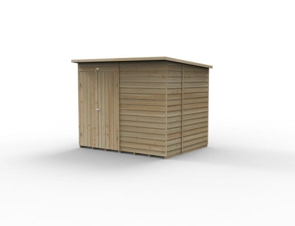 4LIFE Pent Shed 8×6 – No Windows – Double Door - Image 2