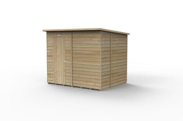 4LIFE Pent Shed 8×6 – Single Door – No Windows - Image 3