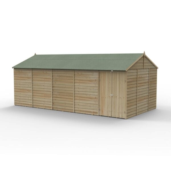 4LIFE Reverse Apex Shed 20×10 – Double Door – No Windows - Image 2