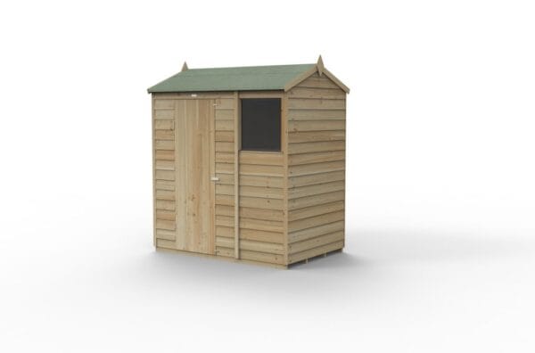 4LIFE Reverse Apex Shed 6×4 – Single Door – 1 Window - Image 8