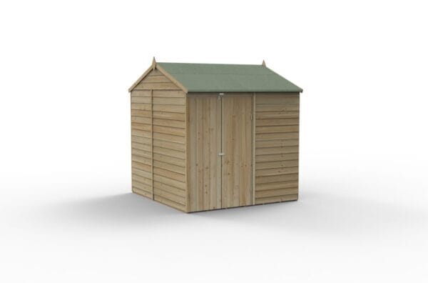 4LIFE Reverse Apex Shed 7×7 – Double Door – No Windows - Image 2