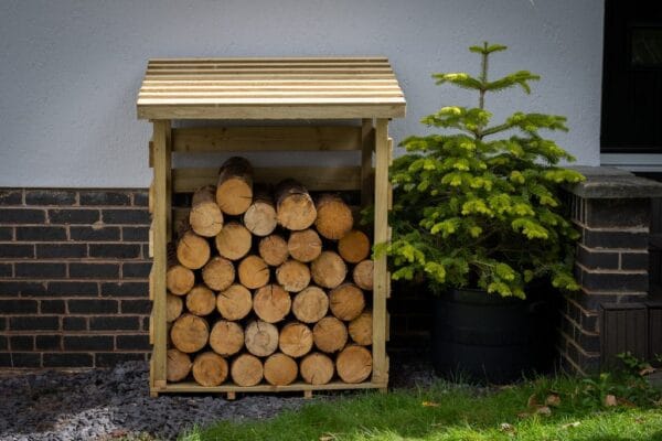Compact Pent Log Store - Image 6