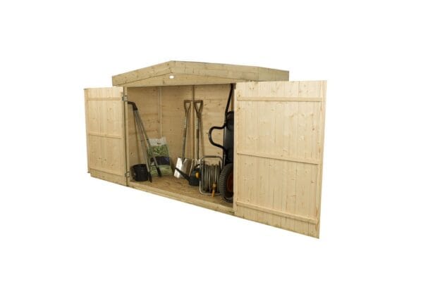 Shiplap Apex Large Outdoor Store – Pressure Treated - Image 9