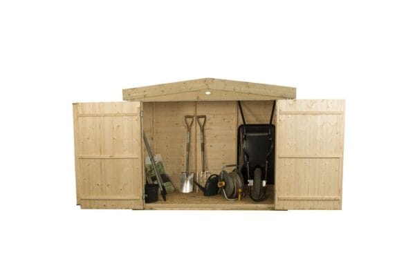 Shiplap Apex Large Outdoor Store – Pressure Treated - Image 8
