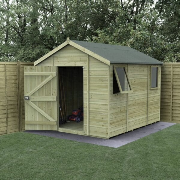 Timberdale 10×8 Apex Shed – Two Windows