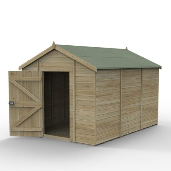 Timberdale 12×8 Apex Shed No Window - Image 3