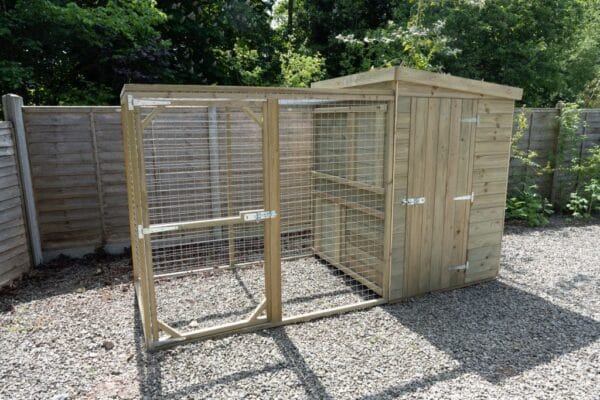 Large Dog Kennel & Run - Image 6