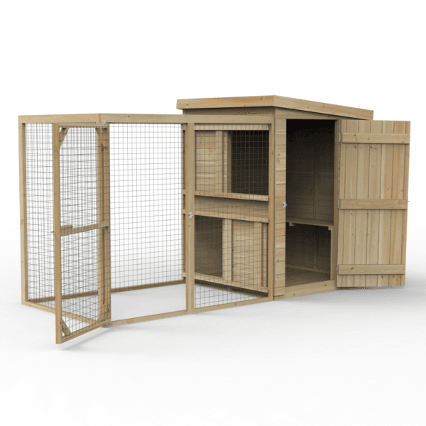 Large Dog Kennel & Run