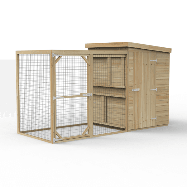 Large Dog Kennel & Run - Image 17