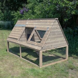 Large Raised Chicken Coop