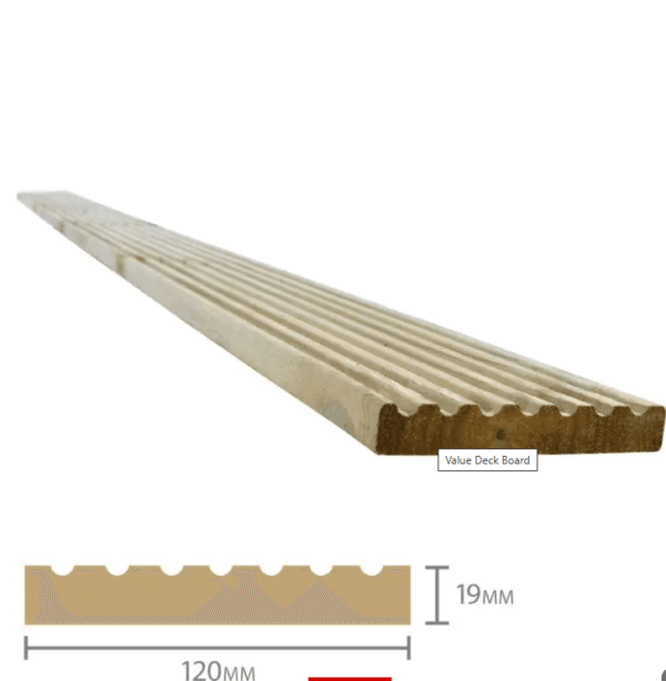 Forest Value Packs Decking Board – 2.4m - Pack 10 | 20 | 50 - Image 3