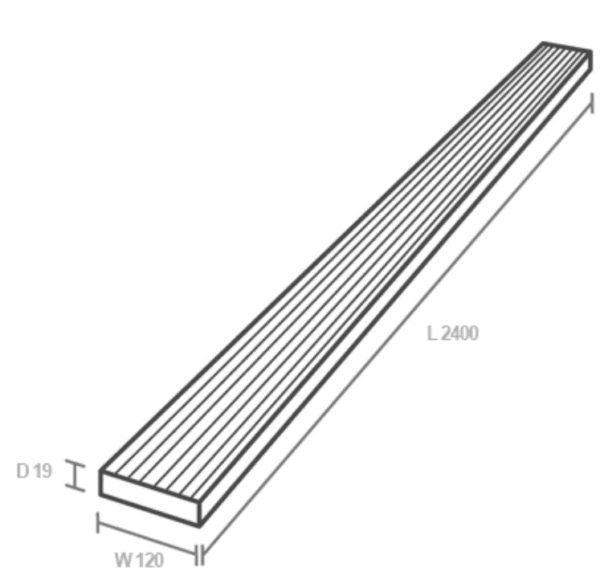 Forest Value Packs Decking Board – 2.4m - Pack 10 | 20 | 50 - Image 4