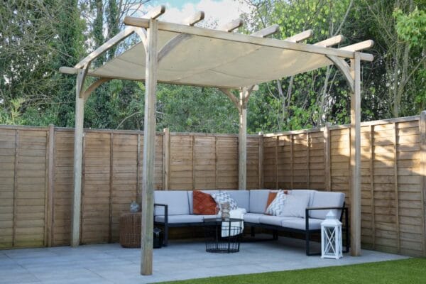 Ultima Pergola - 3.6 x 3.6m with Canopy