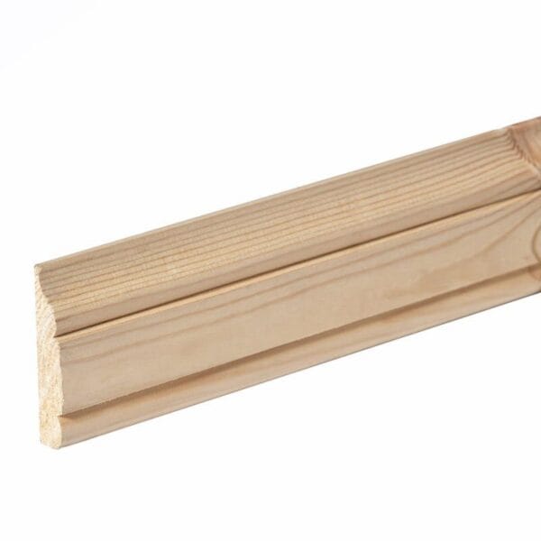 15X70mm Red Pine Dar Facing Ogee & Bead