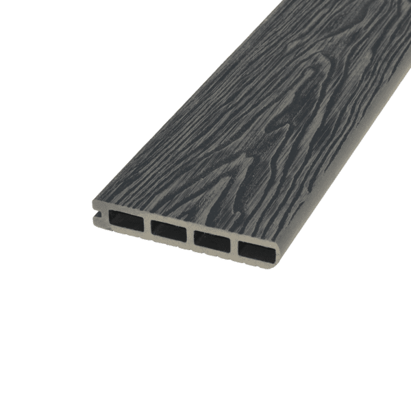 3.6m Composite Decking Bullnose Board – Deep Woodgrain Finish - Image 6