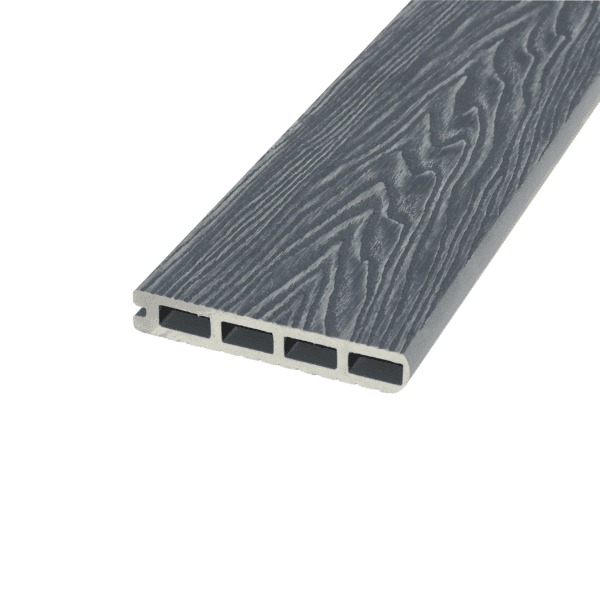 3.6m Composite Decking Bullnose Board – Deep Woodgrain Finish - Image 5